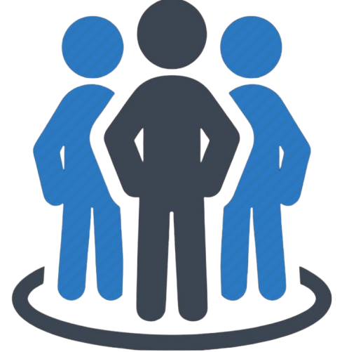 three persons logo